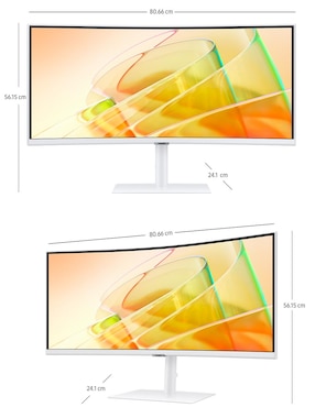 Monitor Samsung standard UWQHD 34 pulgadas LS34C650TALXZX