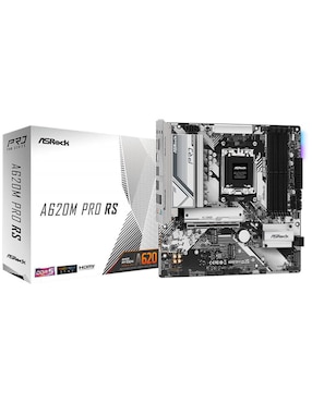 Tarjeta madre Asrock A620M Pro RS compatible con procesador AMD