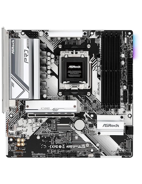 Tarjeta madre Asrock A620M Pro RS compatible con procesador AMD