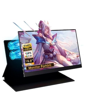Monitor portátil Genérica standard full HD 15.6 pulgadas 156FC