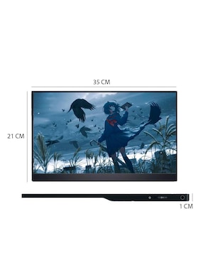 Monitor portátil Genérica standard full HD 15.6 pulgadas 156FC