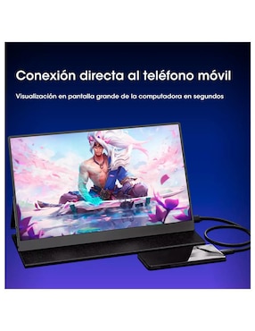 Monitor portátil Genérica standard full HD 15.6 pulgadas 156FC