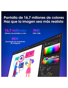 Monitor portátil Genérica standard full HD 15.6 pulgadas 156FC