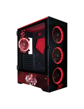 Gabinete De Computadora Xtreme PC Gaming Scarlet Dragon Edition