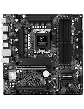 Tarjeta madre Asrock B760M Lightning Wifi compatible con procesador Intel