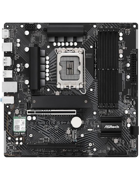 Tarjeta madre Asrock B760M Lightning Wifi compatible con procesador Intel
