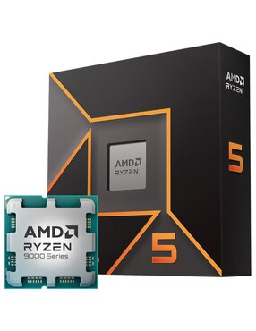 Procesador AMD Ryzen 5 9600X con 6 núcleos