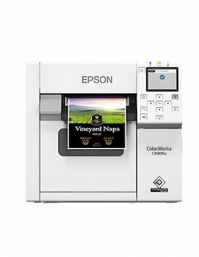 Impresora Eléctrico Epson CW-C4000 De Inyección De Tinta Alámbrica A Color