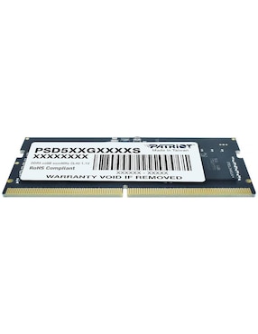 Memoria RAM SODIMM DDR5 Patriot 16 GB PSD516G480081S
