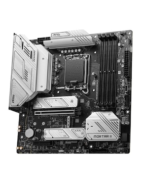 Tarjeta madre MSI MAG B760M Mortar II compatible con procesador Intel