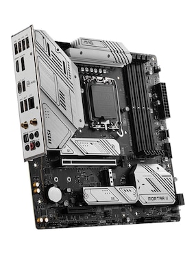 Tarjeta madre MSI MAG B760M Mortar II compatible con procesador Intel