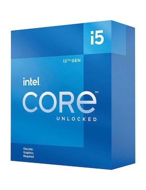 Procesador Intel BX8071512600KF con 6 núcleos