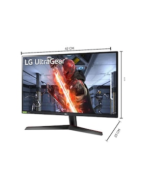 Monitor gamer Lg standard full HD 27 pulgadas 27GN800-B