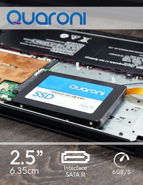 Disco duro interno Quaroni de 256 GB