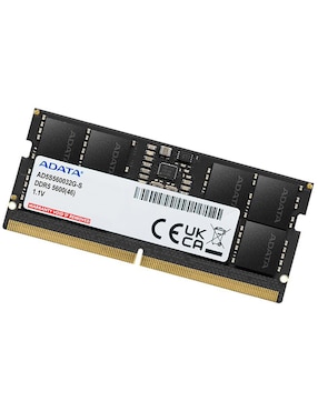 Memoria RAM SODIMM DDR5 Adata 16 GB AD5S560016G-S