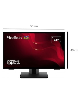 Monitor Viewsonic standard full HD 24 pulgadas TD2465