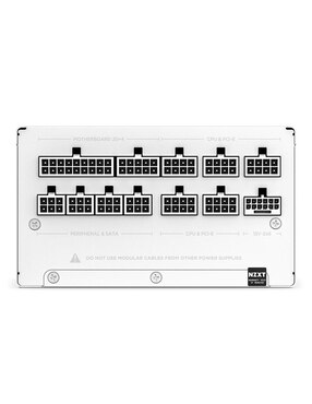Fuente de poder Nzxt C850 Gold White