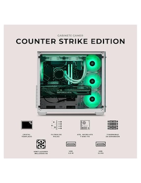 Gabinete Xtreme PC Gaming Counter Strike Edition