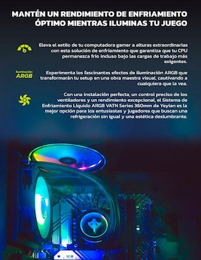 Refrigeración líquida Yeyian