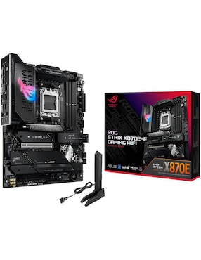 Tarjeta Madre ASUS ROG Strix X870E-E Wifi Con Procesador AMD