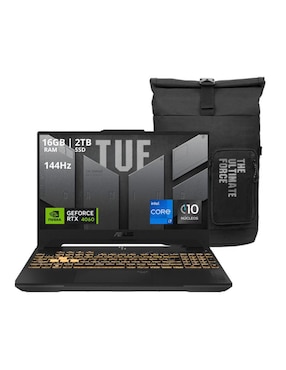 Laptop Gamer ASUS TUF Gaming F15 15.6 Pulgadas Full HD Intel Core I7 NVIDIA GeForce RTX 4060 16 GB RAM 2 TB SSD