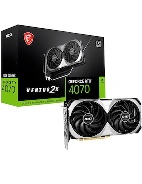 Tarjeta De Video MSI RTX 4070 Ventus 2x E1