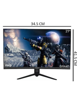 Monitor gamer Q-Touch standard full HD 27 pulgadas QG-2700