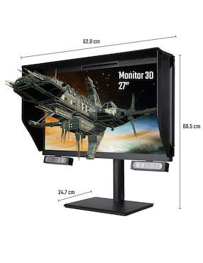 Monitor gamer Acer standard 4K/UHD 27 pulgadas FF.R2CAA.002