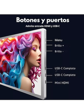Monitor portátil Mr. Gadgets standard full HD 14 pulgadas S14