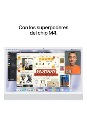 Apple iMac 24 pulgadas M4 16 GB RAM 512 GB SSD