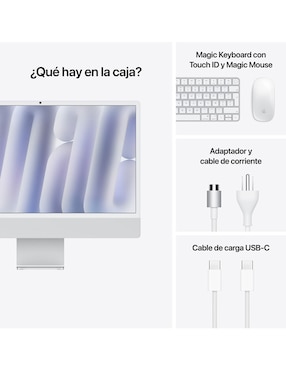 Apple iMac 24 pulgadas M4 16 GB RAM 512 GB SSD