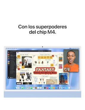 Apple iMac 24 pulgadas M4 16 GB RAM 256 GB SDD