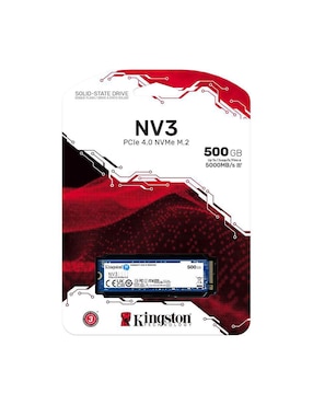 Unidad SSD Kingston de 500 GB