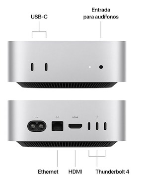Computadora all in one Apple Mac Mini M4 HD M4 16 GB RAM 256 GB SSD