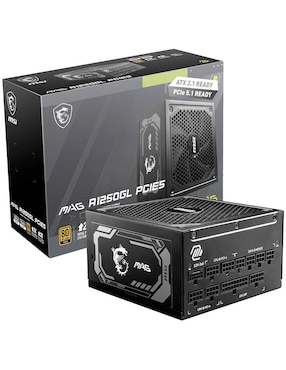 Fuente de poder MSI Mag A1250GL PCIE5