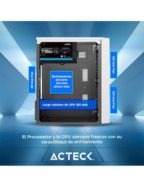 Gabinete de computadora Acteck Kioto GC220
