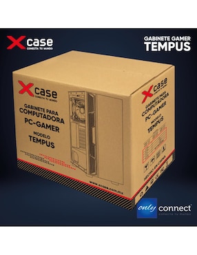 Kit de gabinete gamer Xcase GGTEMP3TO-B