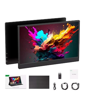 Monitor portátil Petukita Box standard full HD 14 pulgadas MONT-14P001