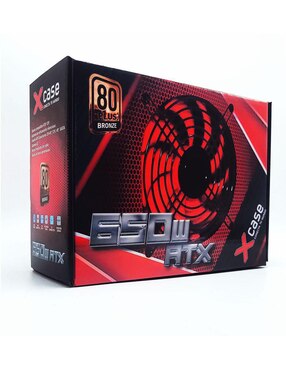Fuente de poder Xcase FUE80+B650W