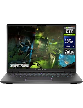 Laptop Gamer Alienware M16 R2 16 Pulgadas QHD+ Intel Core Ultra 9 NVIDIA GeForce RTX 4070 32 GB RAM 1 TB SSD