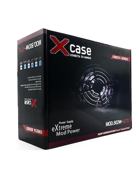 Fuente de poder Xcase ATX de 800 watts