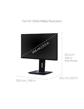 Monitor Viewsonic standard full HD 22 pulgadas VG2248