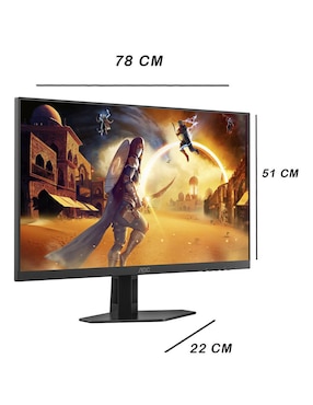 Monitor gamer Aoc standard full HD 27 pulgadas 27G4E