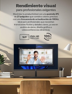 Monitor Qian standard full HD 27 pulgadas QMF-IPF27-01 FHD_100Hz
