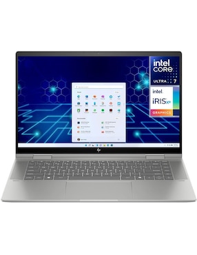 Laptop 2 En 1 HP Envy X360 15.6 Pulgadas Full HD Intel Core Ultra 7 Intel Iris XE 16 GB RAM 512 GB SSD