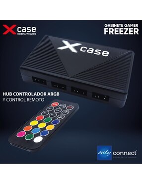 Kit de gabinete gamer Xcase Freezer 3 ventiladores