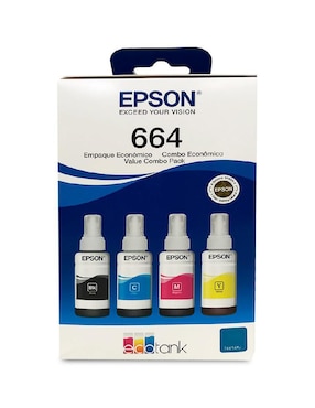 Kit Bote Epson T664520-4P Multicolor