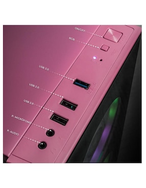Computadora gamer Xtreme Pc Gaming XTPCR532GB4060MDP 23.8 pulgadas Full HD AMD Ryzen 5 NVIDIA GeForce RTX 5060 32 GB RAM 1 TB SSD