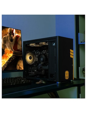 Computadora gamer Xtreme Pc Gaming XTPCR516GB4060MTB 24 pulgadas Full HD AMD Ryzen 5 NVIDIA GeForce RTX 4060 16 GB RAM 1 TB SSD