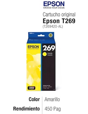 Cartucho tinta original Epson t269420 azul